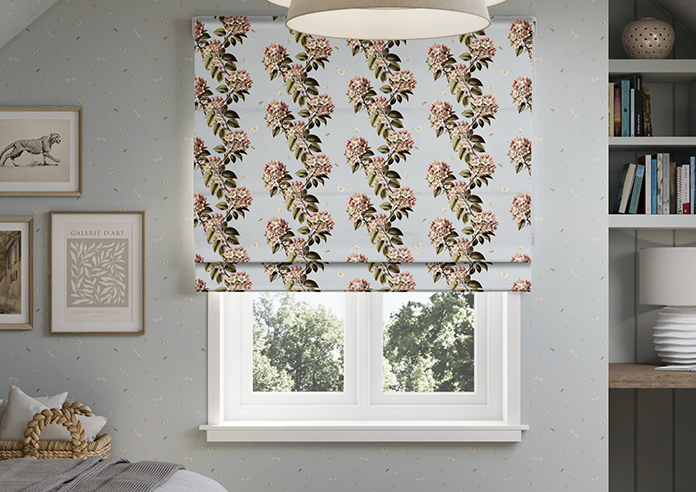Upton, Aprils Bloom Smokes - Roman Blind - Image 3